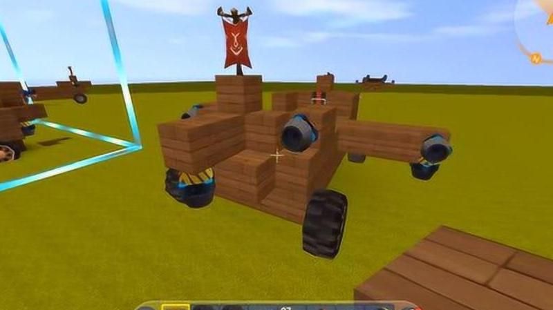 迷你世界战斗机怎么做